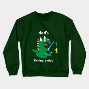 Lil Hodag - Dad’s Fishing Buddy Children’s Character Crewneck Sweatshirt